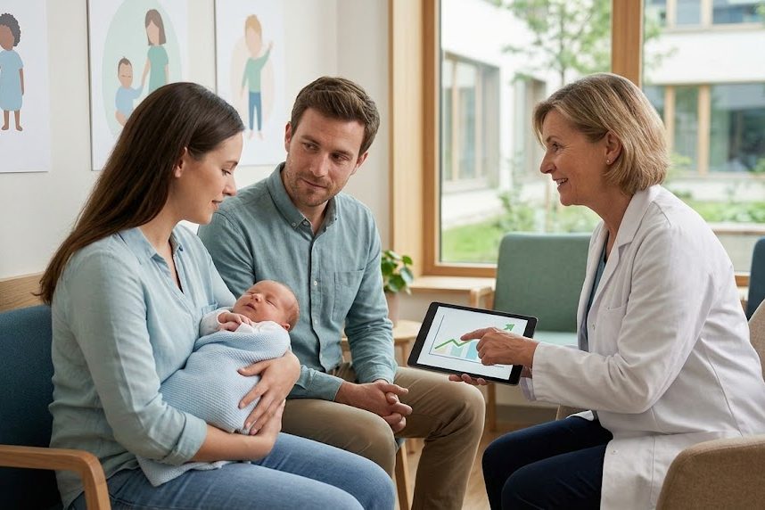Badania przesiewowe noworodków wpływają na całą rodzinę. Nowa analiza skutków diagnozy