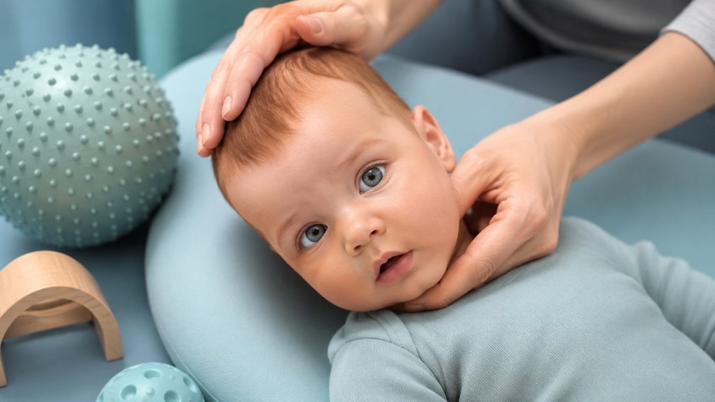 Asymetria u niemowlaka po porodzie – kiedy to norma, a kiedy potrzebna rehabilitacja